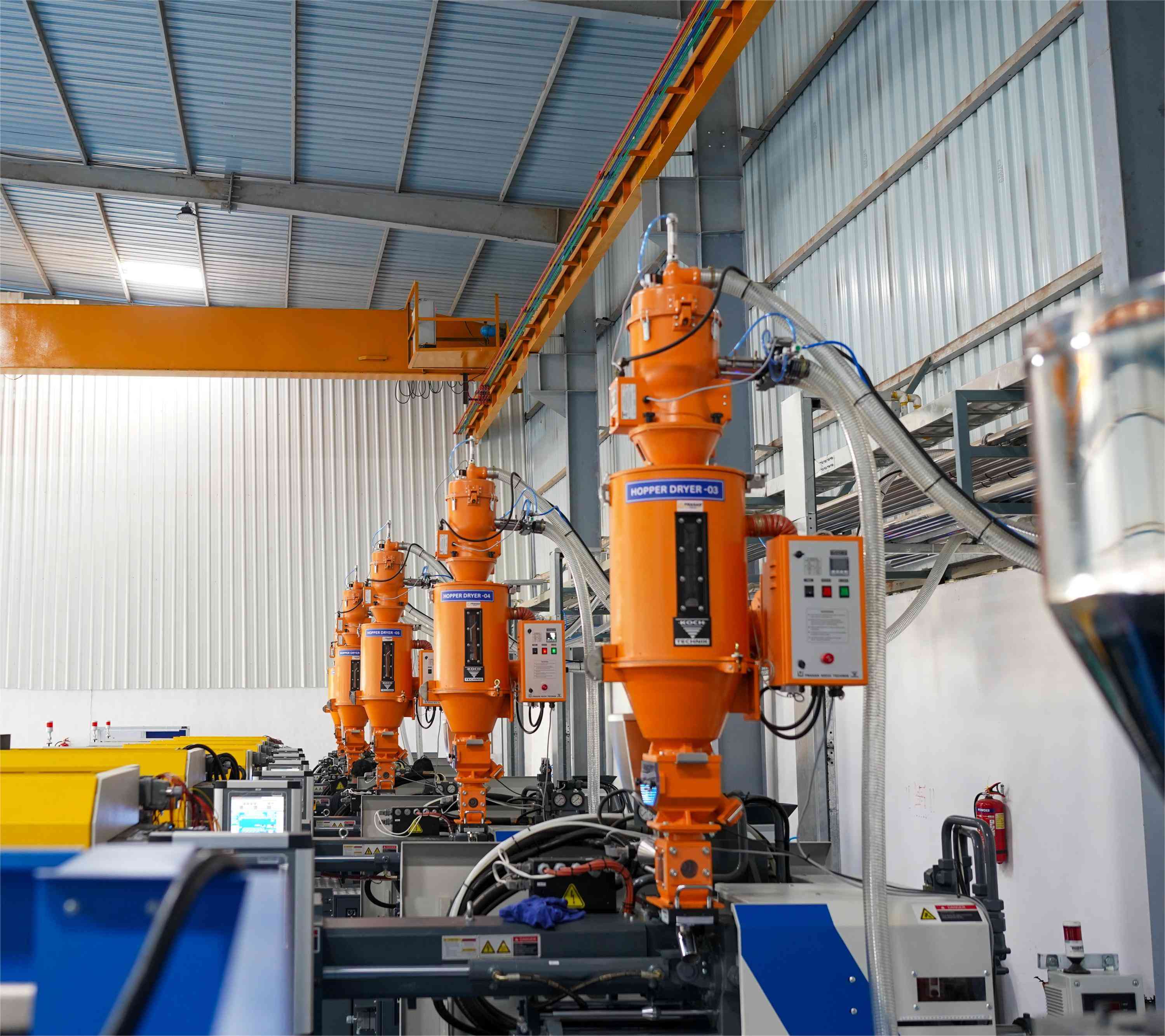 Material Drying and Feeding Systems