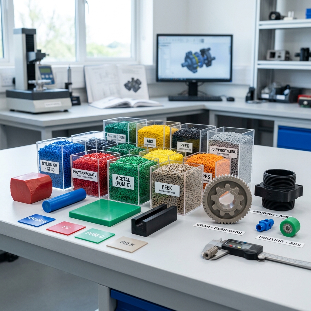 How to Select the Right Plastic Material for Your Part